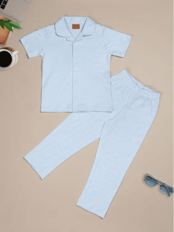 Striped Cotton Kids Nightwear