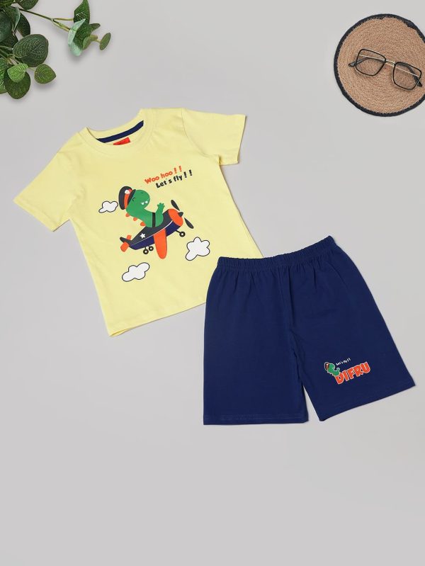Dino T-Shirt and Shorts