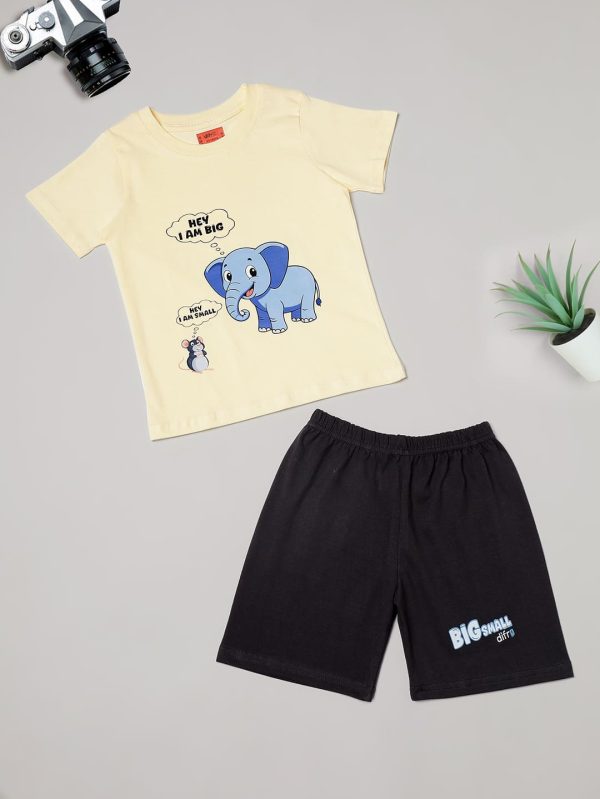 Elephant and Mouse T-Shirt and Shorts