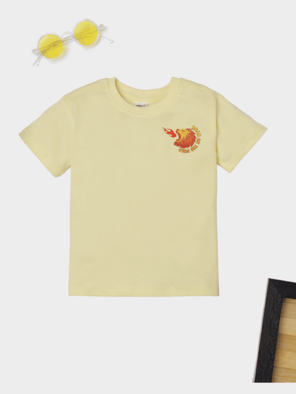 Unisex kids Roar on the Field cotton co-ord set made from soft and breathable fabric, designed for all-day comfort and play.