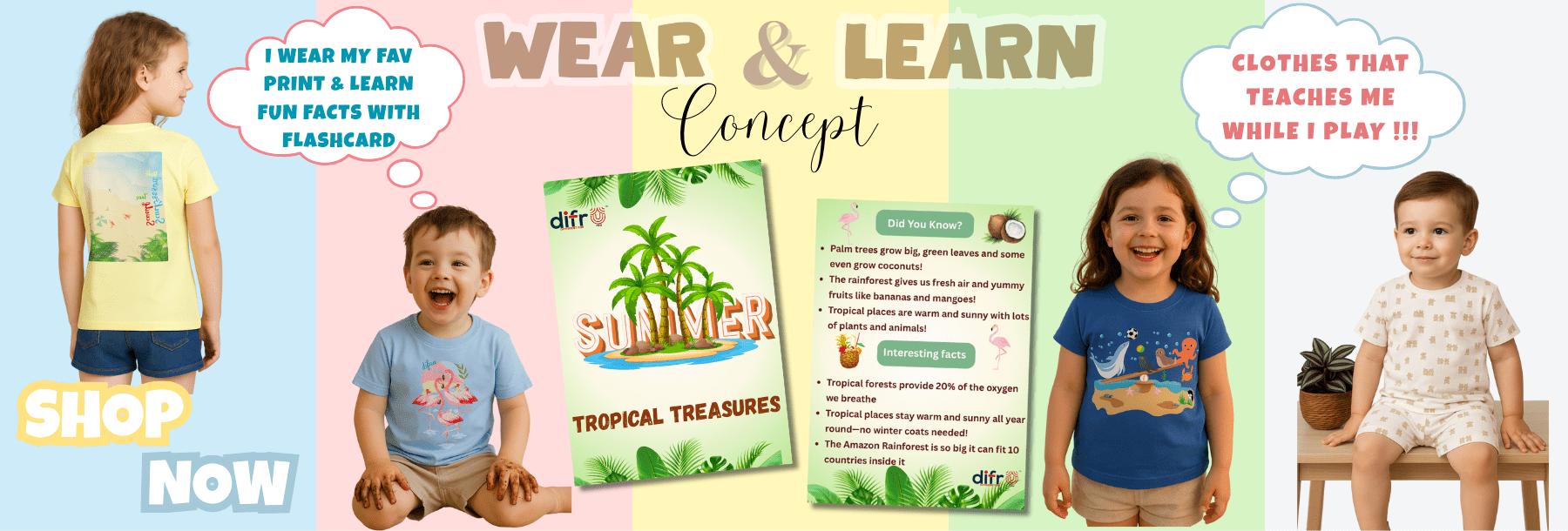 wear & learn website banner