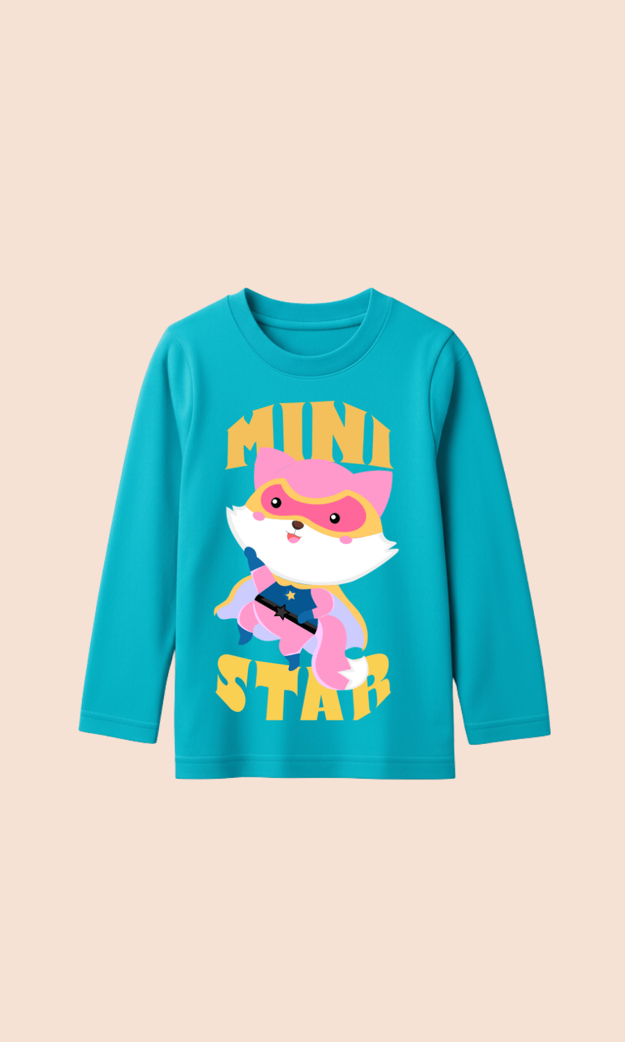 Mini Star Superhero Co-ord Set For Kids - Image 2