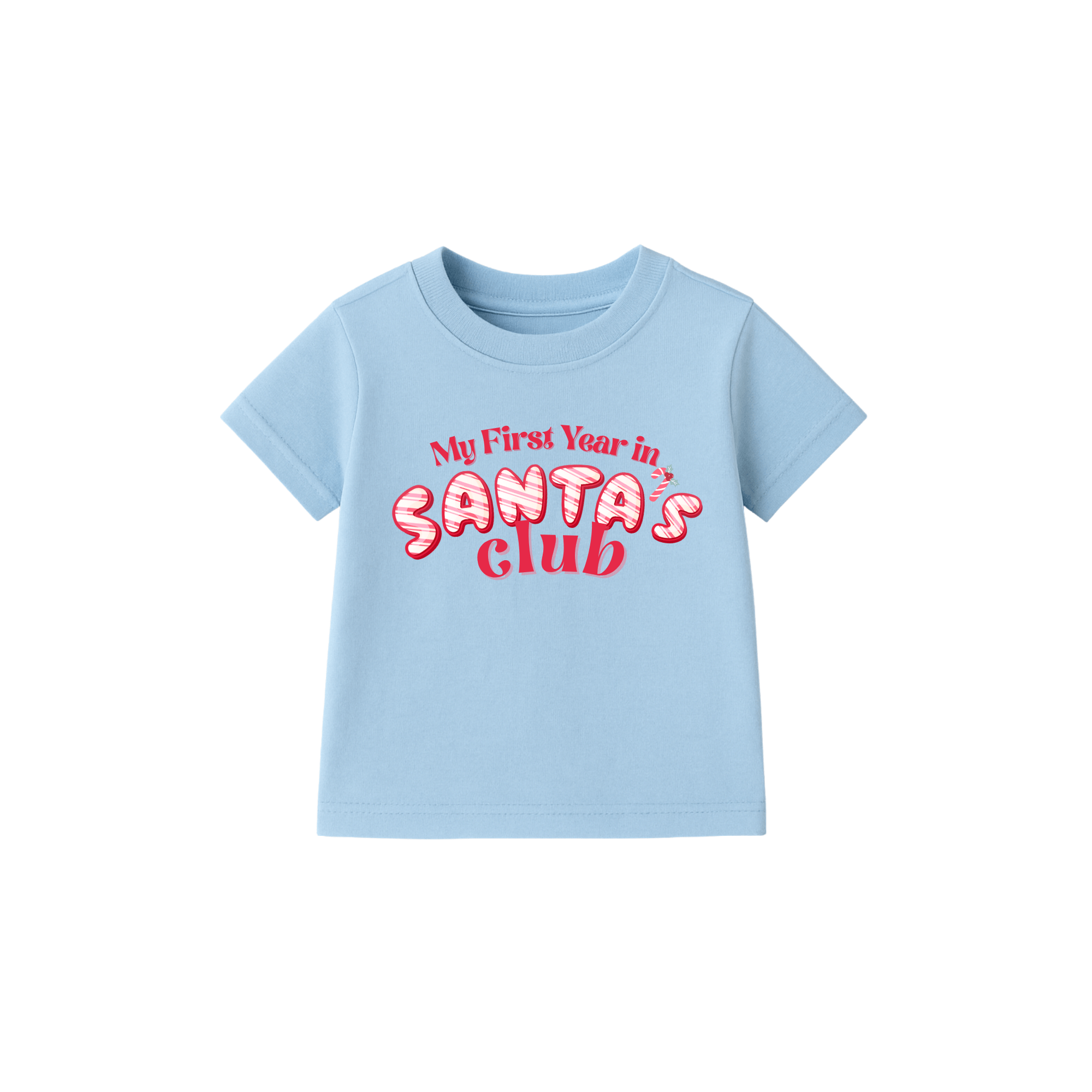 My First Year in Santa’s Club Baby Romper – Christmas Newborn Outfit - Image 5