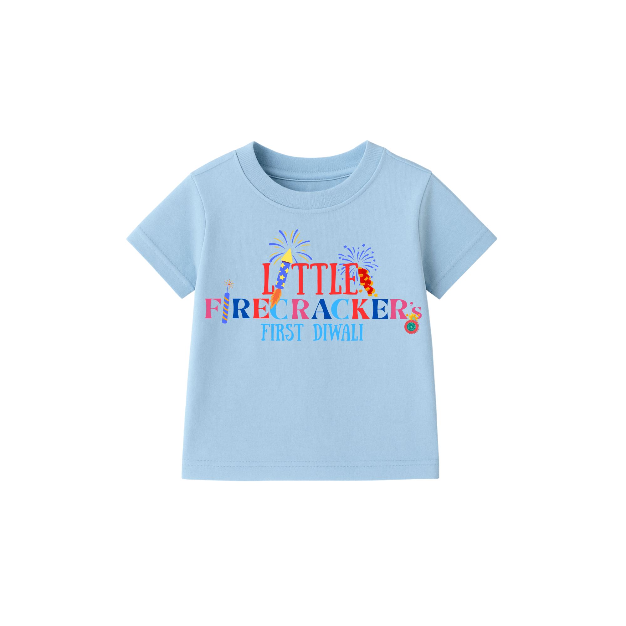 Little Firecracker First Diwali Romper – Festive Baby Outfit - Image 2