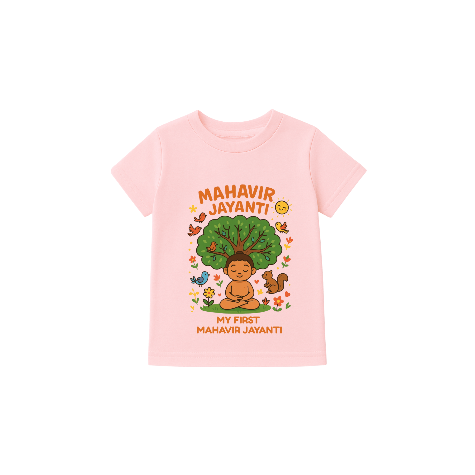 My First Mahavir Jayanti Baby Romper | Ahimsa Jain Festival Outfit - Image 3