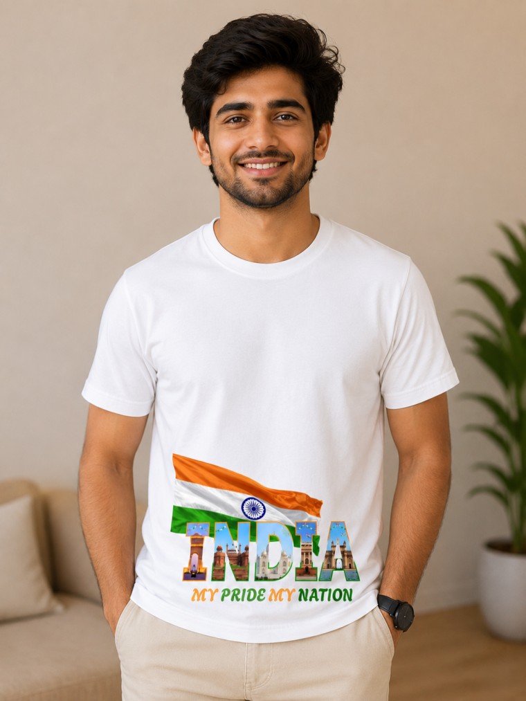 India My Pride Kids Independence Day T-Shirt